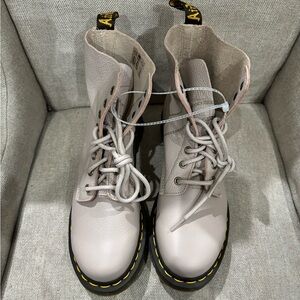 Dr. Martens, Women's Maple Zip Steel Toe Light Industry Boots